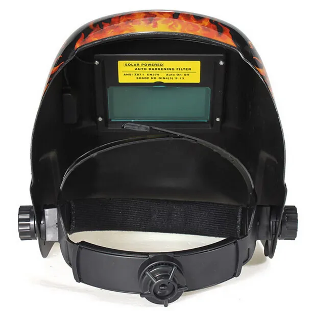 Casco de soldadura con oscurecimiento automático Pro Solar Arc Tig Mig Máscara certificada Grinding234N