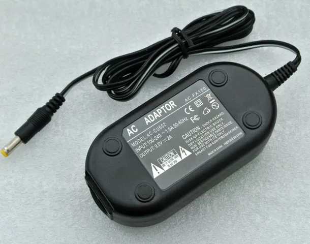 Gratis frakt 9.5V 2A AC Adapter AC-FX150 AC-FX150 FX150 för Sony Portable DVD-spelare MP3-enheter
