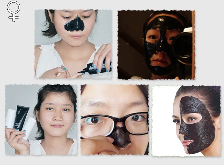 PILATEN Blackhead Remover Deep Cleansing Purifying Peel Acne Treatment Mud Black Mud Face Mask