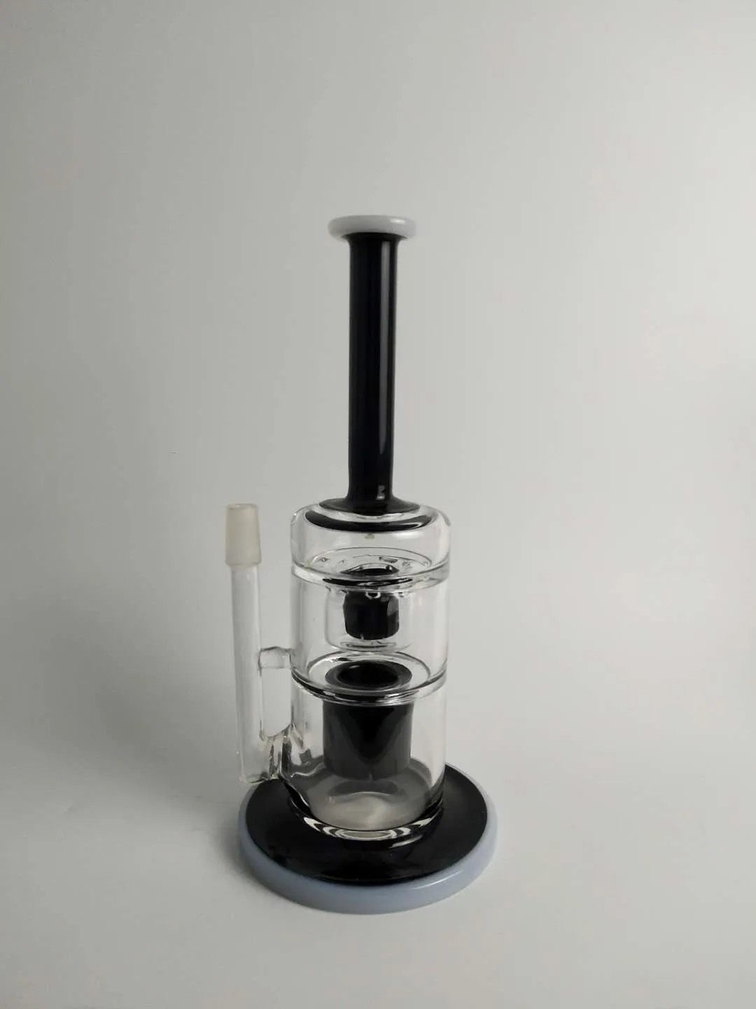 2015 najnowszy 27 cm szklane szklane rury wodne szklane bongs z 14mm joint White Darmowa wysyłka