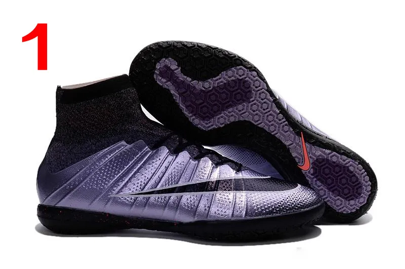 Mercurial X Proximo IC Street CR interior CR7 botas para hombre zapatos de fútbol grapas del láser, 100% original del zapato de fútbol Nike Deportes de arranque