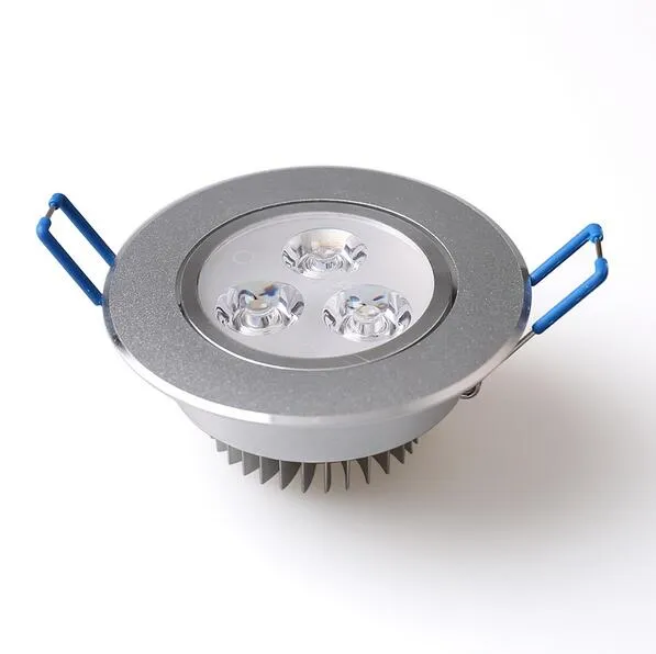 God kvalitet 3W LED-takljus AC85-265V 250-300 LUME LED Downlight Spotlights Interior Decoration LED Infälld nedljus