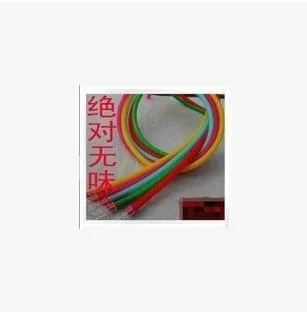 Hookah accessories wholesale free shipping - Color glass hookah hose with a nozzle special, each 1 meter long, blending mailing