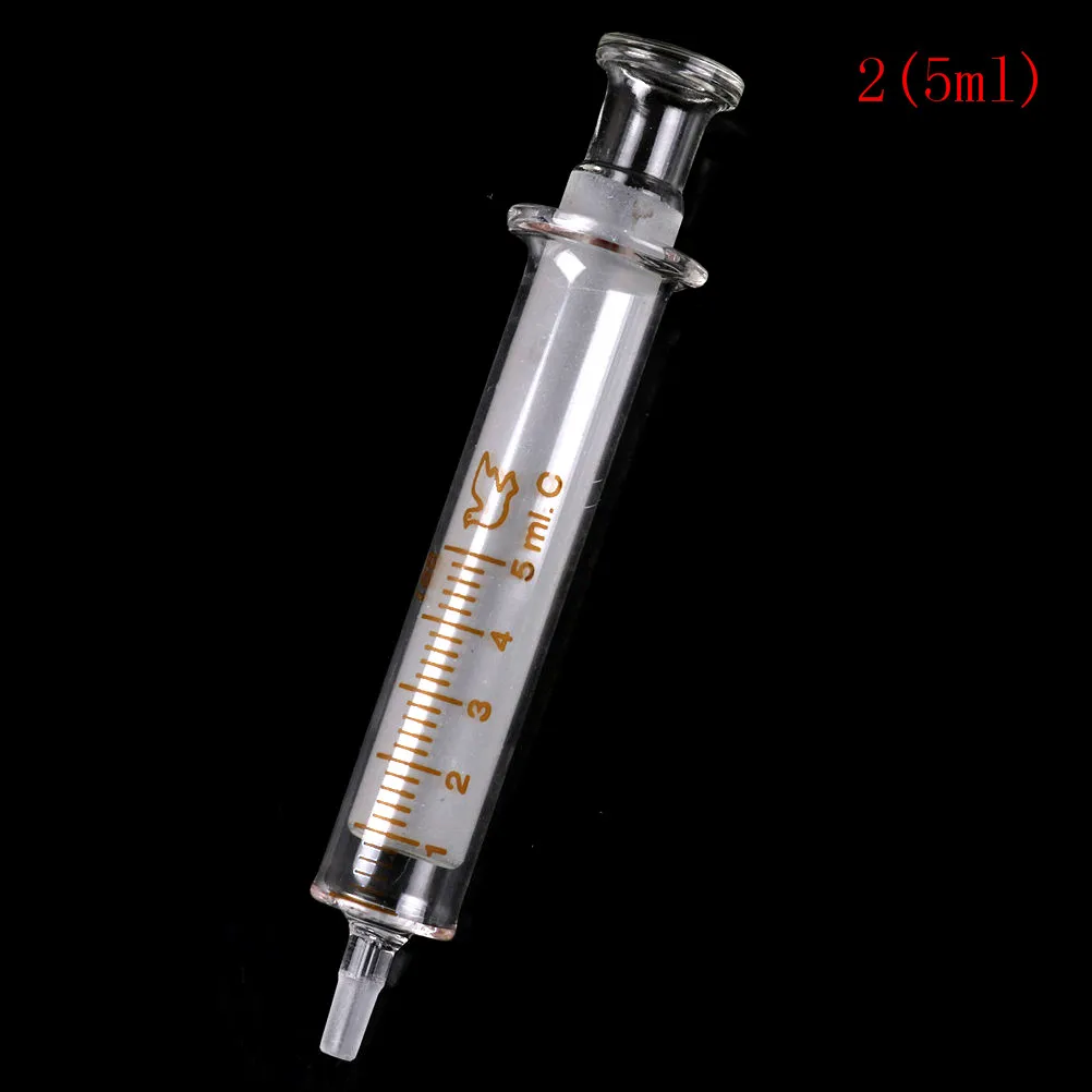 Lab Syringe Injector Glass Syringe Injector Set - Precision Dispensing for Culinary & Lab ...