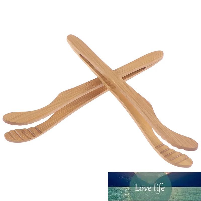 2st 18cm Bambu Teaware Te Clips Wood Toast Tong Tooster Bagel Bacon Squeezer Sugar Ice Te Tongs Fabrikspris Expert Design Kvalitet Senaste stil Original