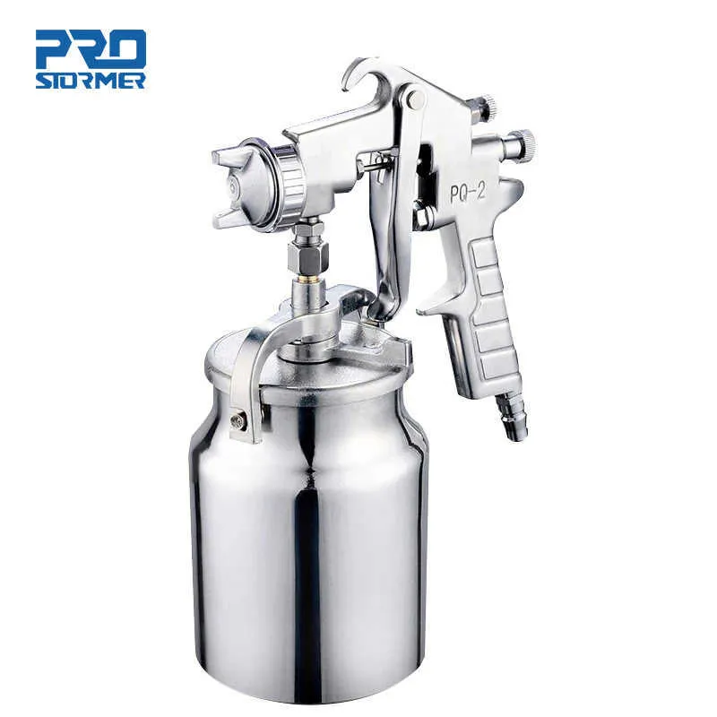 PROTORMER Magic Spray Gun Sprayer Air Brush Alloy Painting Paint Tool Pneumatic Furniture For Painting Car pistola de pintura 210719