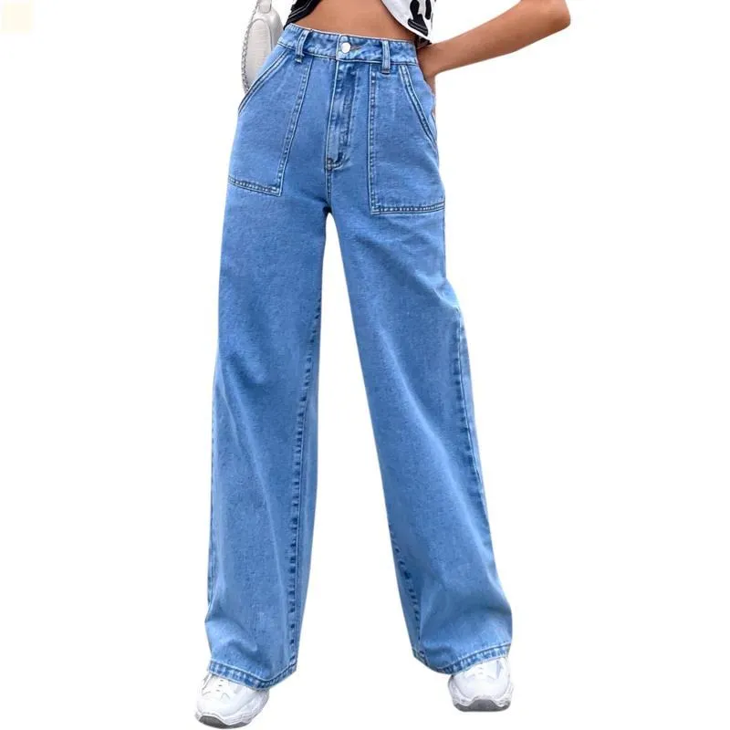 Mujer Mujer Diseñador Jeans Femme Pantalones Para Mujer Cintura Alta Ropa De Algodón De Mezclilla Madre Pantalones De Mezclilla Moda Ropa Indie Hembra Rasgado Negro Negro De 30,96 | DHgate