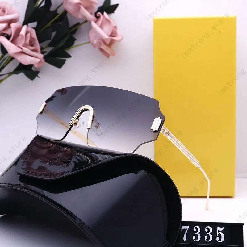 2021 Gafas de sol de diseñador para mujer Moda para hombre Gafas de sol Polaroid Protección UV Gafas de sol F Marca Gafas de sol Gafas de conducción con caja 2804Q