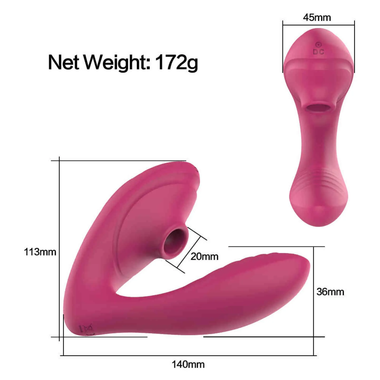 Clit Sucking Vibrator G Spot Clit Dildo Vibrators Clitoris Stimulator With 10 Speeds Vibrating Sex Toys For Woman Adult Sex Shop (2)