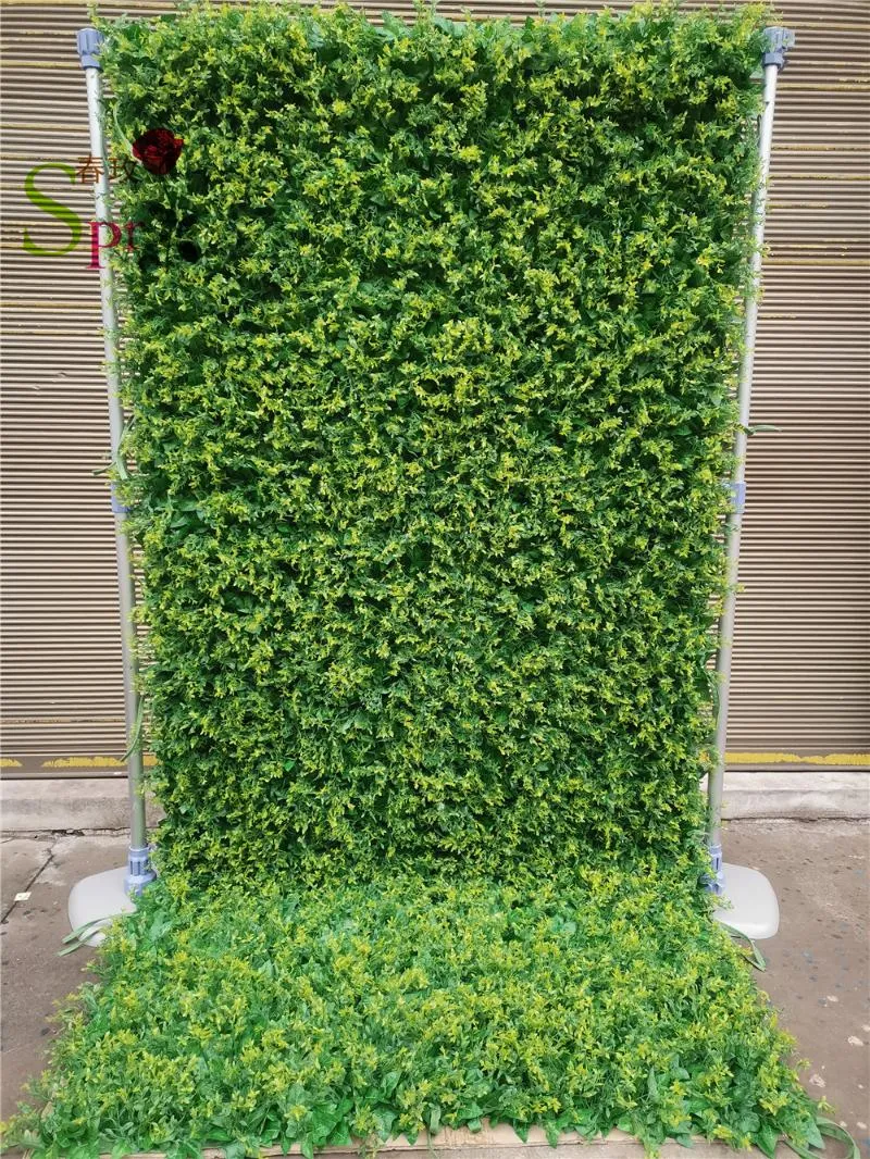 Party Decoration SPR Low MOQ Beautiful Wedding Decorative Backdrop Artificial Grass Wall Panel