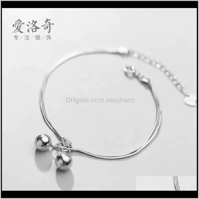 simple small bell bracelet elegant lady y snake bone bracelet