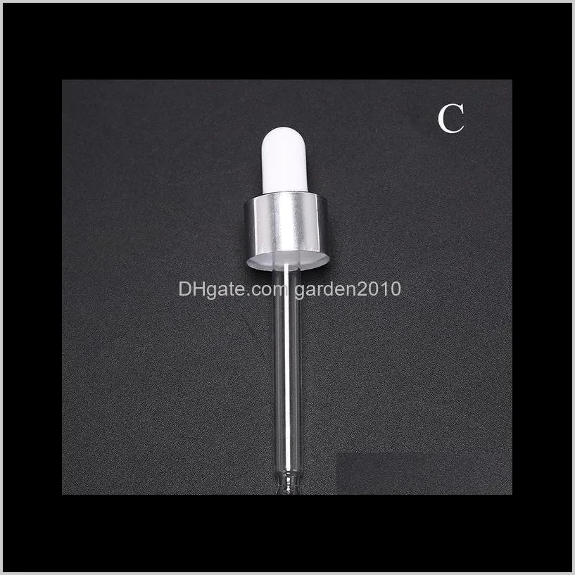 5-100ml dropper bottle frosted glass empty cosmetic packaging container liquid pipette  oil bottles travel