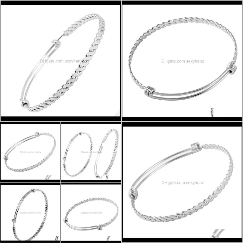 mjb0273 china fashion bangle, twist wire bangle bracelet,custom charm bracelet, stainless steel adjustable