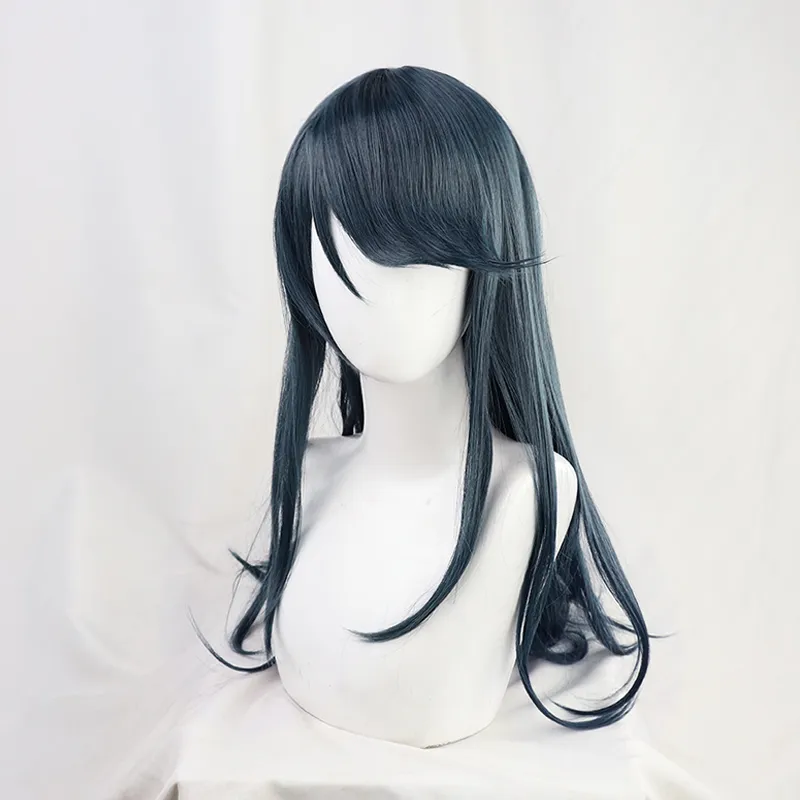 Projeto Sekai Hatsune Hoshino Ichika Acess￳rios de fantasia Cosplay Perucas sint￩ticas resistentes ￠ peruca
