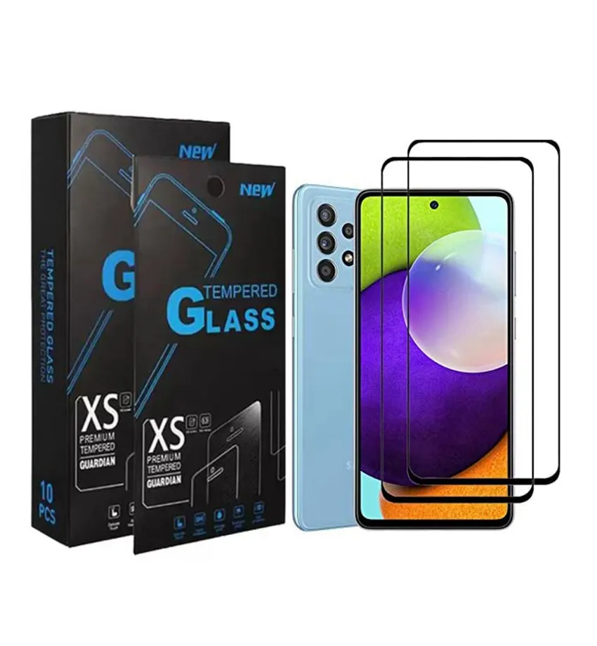 Bubble Free Anti Scratch Screen Protector dla iPhone'a 14 13 12 11 Pro Max XR XS 6S 7 8 Plus Samsung A13 A23 A03S A03 A33 A53 A73 A03 A14 A24 A34 A54 Wysoka jakość jakości