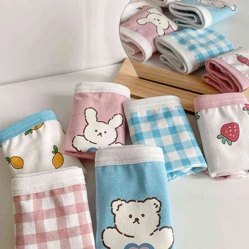 3Pcs/lot Kids Cotton Underwear, Cute Baby Briefs and Toddler Funny Shorts  Boxers Underpants for Boys and Girls