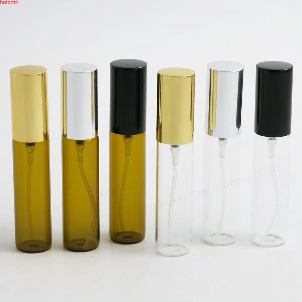 24 x 10ml Travel Glass Vials with Perfume Mist Spray Bottle 1/3 oz Refillable Parfume Atomizer 10cc Fragrance Bottlegoods