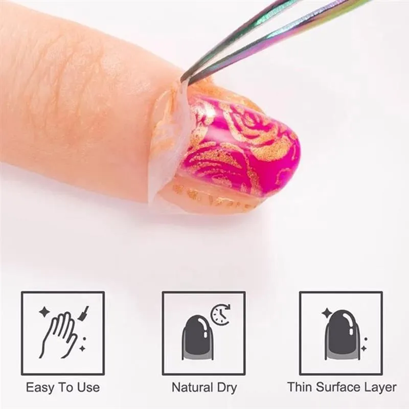 Nail Gel Spill Proof Anti-Overflow Polish Glue Peel Off Liquid Tape Barrier Protector Paste Adhesive Art Tool