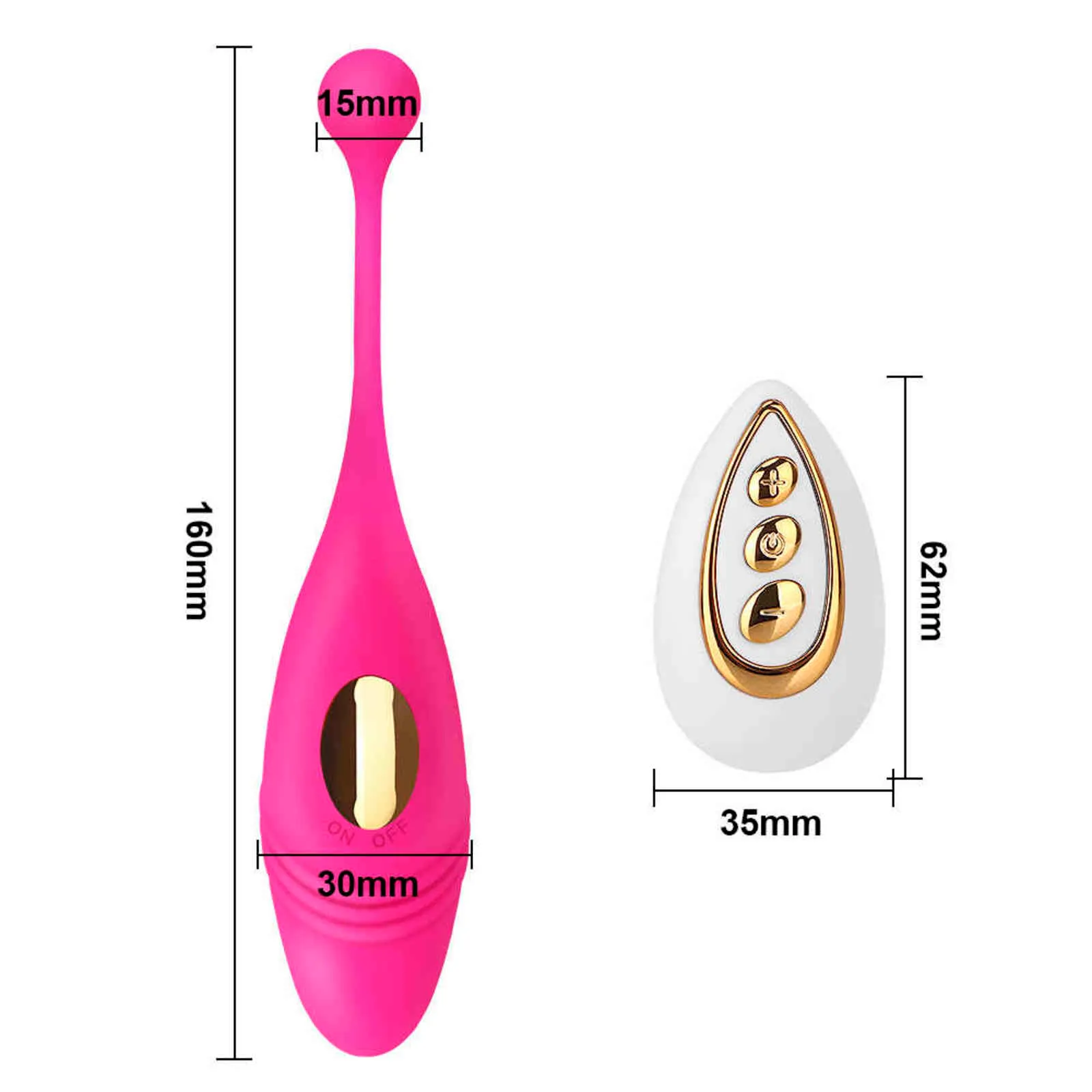 NXY Drahtlose Sex Spielzeug Vibratoren Für Frauen Anal Plug Klitoris Massage l Kugeln Weibliche Sextoys Erwachsene Produc_voghion.com