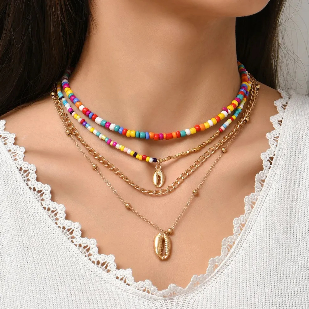 Rainbow Handmade Clay Slice Choker Necklace For Women Cute Boho Style Boho  Jewelry For Spring And Summer Childrens Jewelery Y0420 From Mengqiqi08,  $6.85 | DHgate.Com