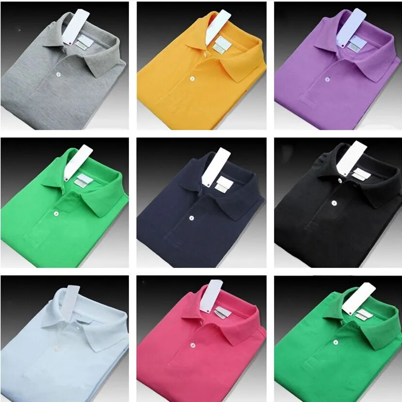 Polo da uomo di marca di abbigliamento da uomo Polo da uomo di alta qualità Big Small Horse Coccodrillo Ricamo LOGO T-shirt a maniche corte in cotone casual estivo w8