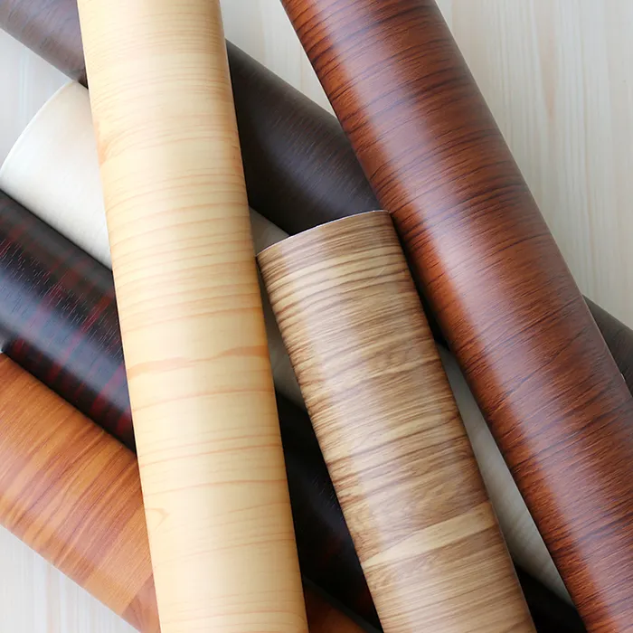 Waterdicht hout vinyl behang rol zelfklevende contactpapier deuren kabinet desktop moderne meubels decoratieve sticker