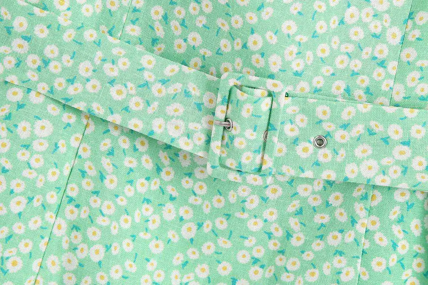 knee length dresses for ladies Garden Stroll Blush Pink Ditsy Floral Midi Dress  Shop the Mint