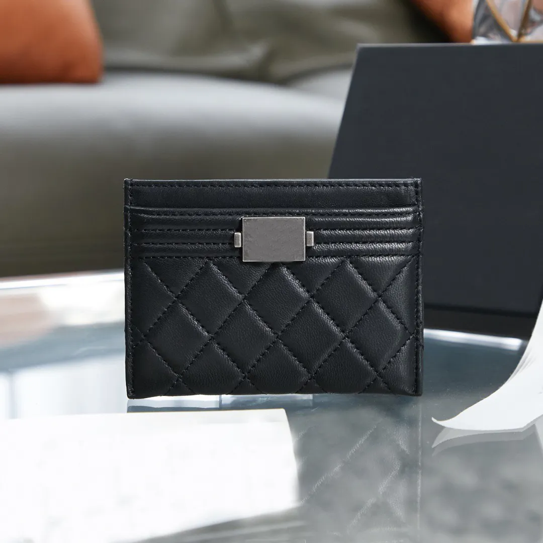 Классический роскошный модный брендовый кошелек, винтажная женская коричневая кожаная сумка, дизайнерская сумка на цепочке с коробкой, оптовая продажа A84431 7.5-11-0.5 666