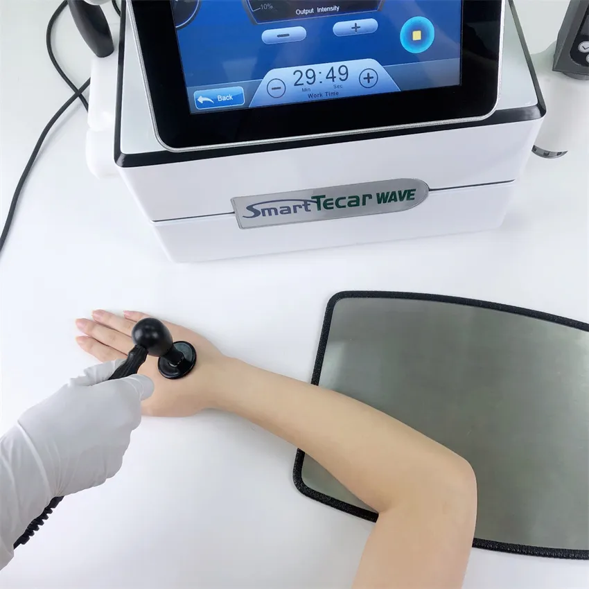 Портативный RF TeCar Diathermy Massial Massage для Sport Engruirt Ed Shockwave Therapy Машина для эректильной дисфункции