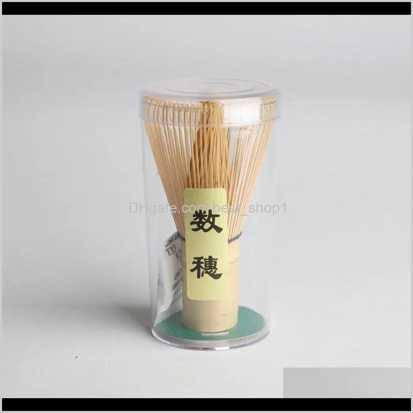 bamboo tea whisk japanese ceremony bamboo matcha tea chasen tea service practical powder whisk brush scoop coffee tools 98 j2