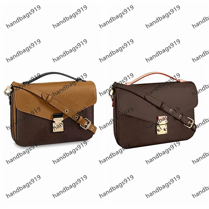 Pochette Metis bags حقيبة يد مصممي الحقائب حقيبة CROSSBODY hanbags مصمم حقيبة حمل حقيبة يد محفظة أكياس أزياء حقائب Pochette ميتس على ظهره