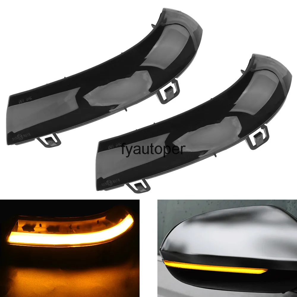 LED Dynamic Turn Signal Light Flowing Side Wing Achteruitkijkspiegel Indicator Blinker 2pcs