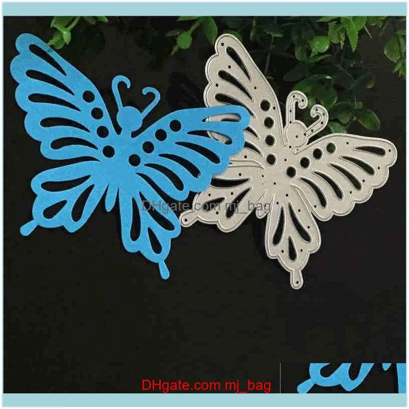 Painting Supplies Cartoon Butterfly Stencil Metal Cutting Dies Cut Practice Hands-on DIY Scrapbooking Craft Po