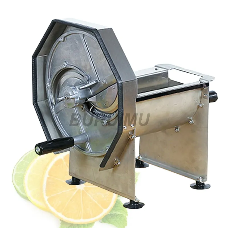 Commerciële Multifunctionele Hand-Cranked Fruit Slicer Machine Huishoudelijke Paardappel Lemon Slicer