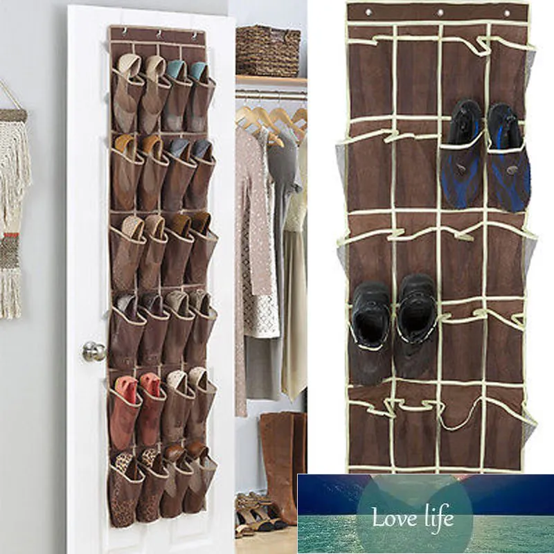 24 Pocket Wall Hanging Door Organizer Shoes Rack Wash Room Holder Storage Bottles Hanger Factory price expert design Quality Latest Style Original Status