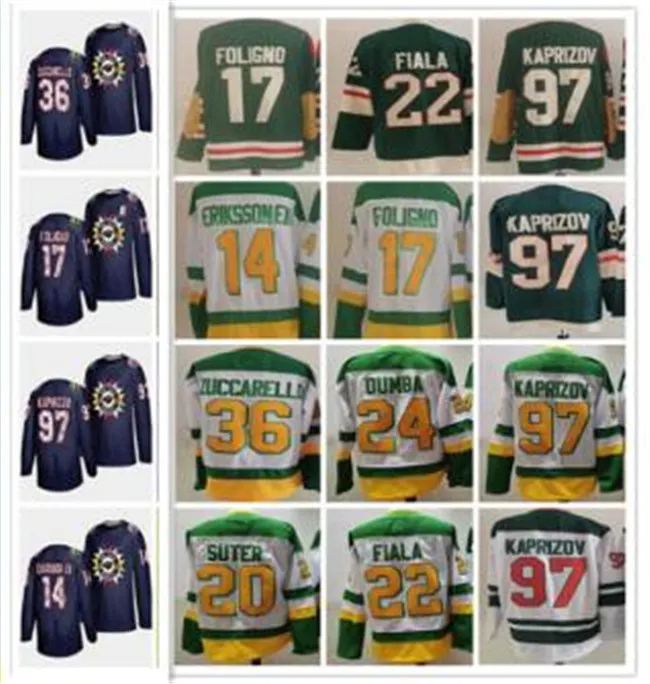 Native Heritage Day Jersey Kirill Kaprizov Marcus Foligno Winter Classic Hockey Kevin Fiala Mats