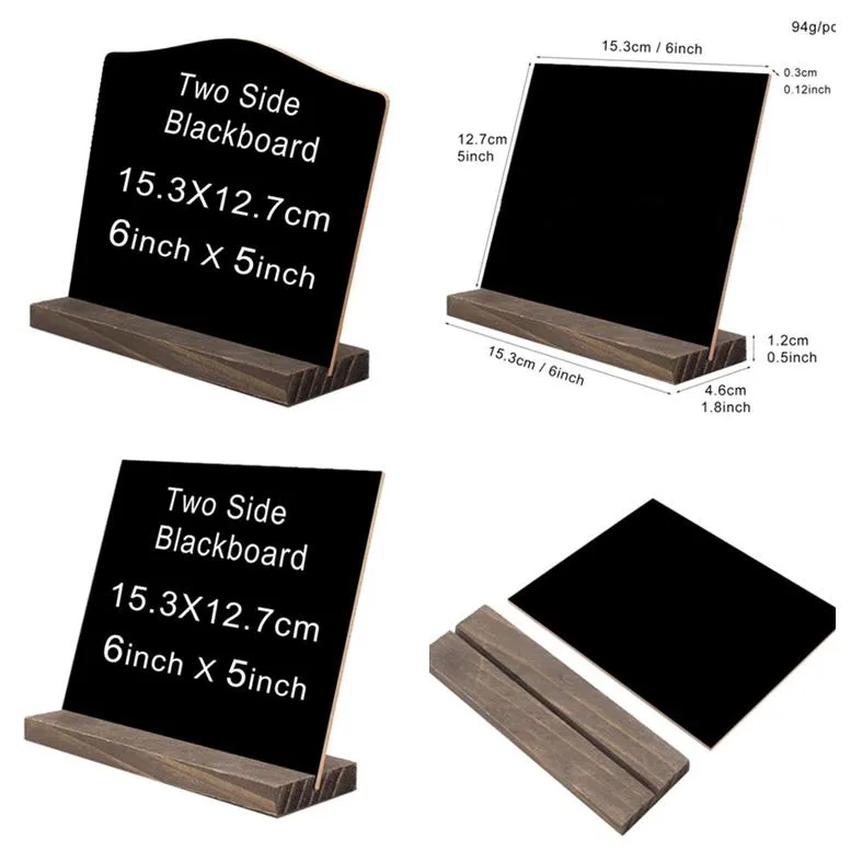 Blackboards Writing Boards Office & School Supplies Business Industrial Industriala6 Table Blackboard Menu Price Display Chalk Notice Counte