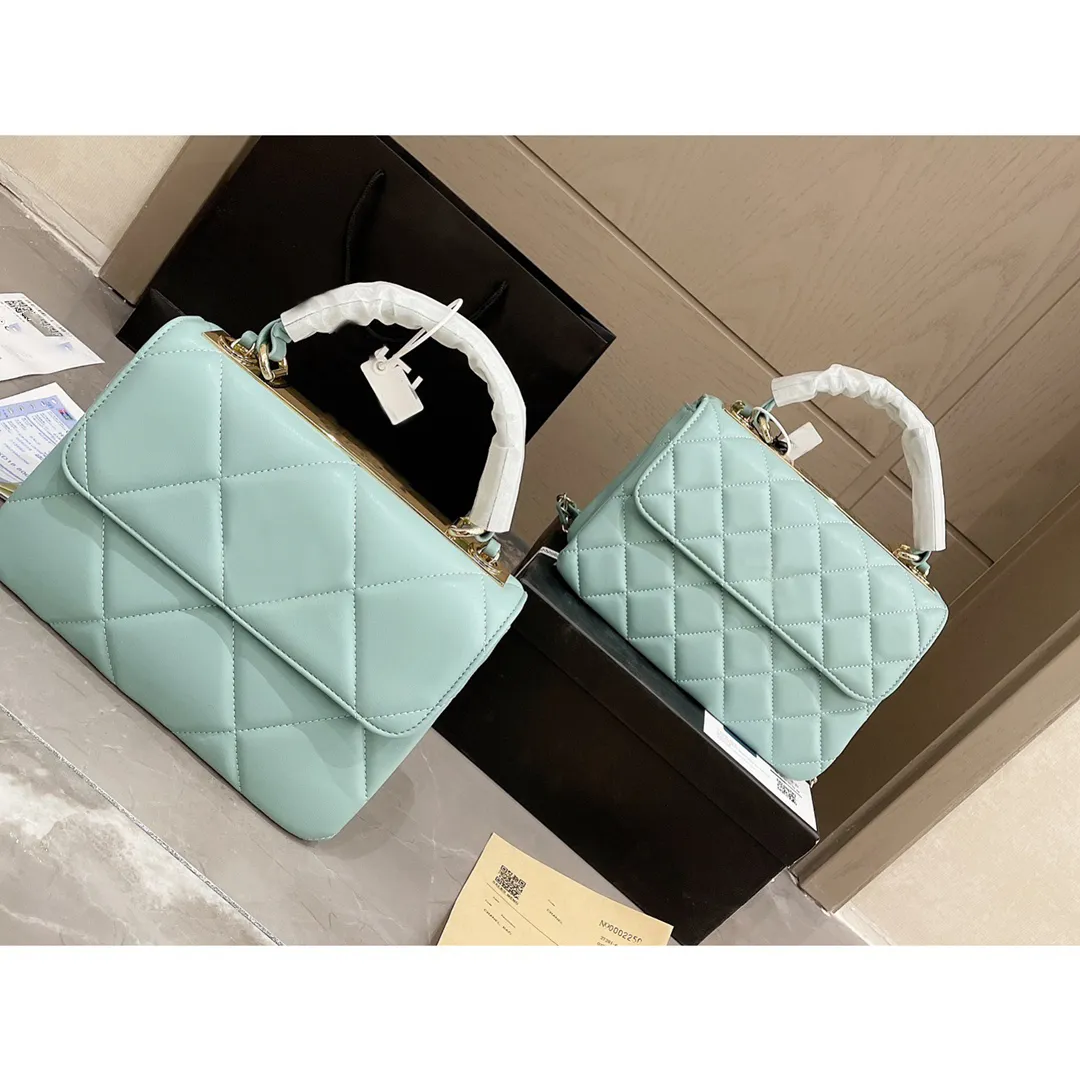 2021 Women Luxury Designer Crossbody Bags High Quality purse Wholesale Price Genuine Leather bag Shoulder Flap Handbag with small and big lattice diamond size 25cm