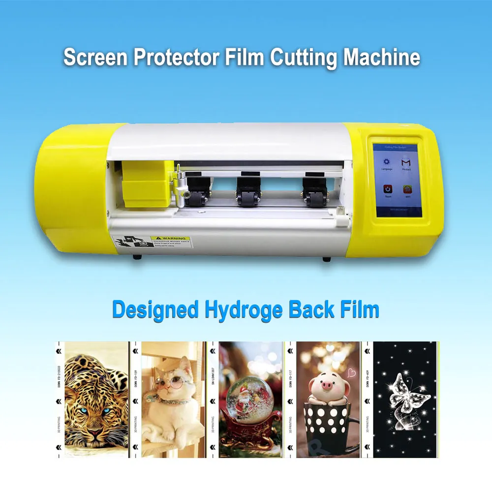 Screen Protector Film Cutting Machine For iPhone 12 Pro Max Mobile Phone Tablet Camera Watch