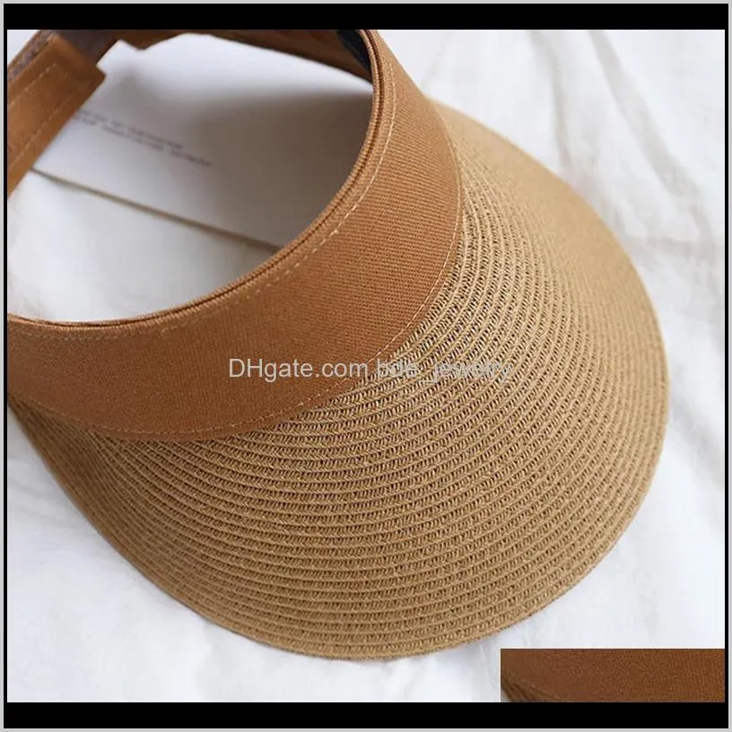 summer straw hats for women beach holiday caps hot womens straw hats sun visor hat adjustable with big heads wide brim outdoor