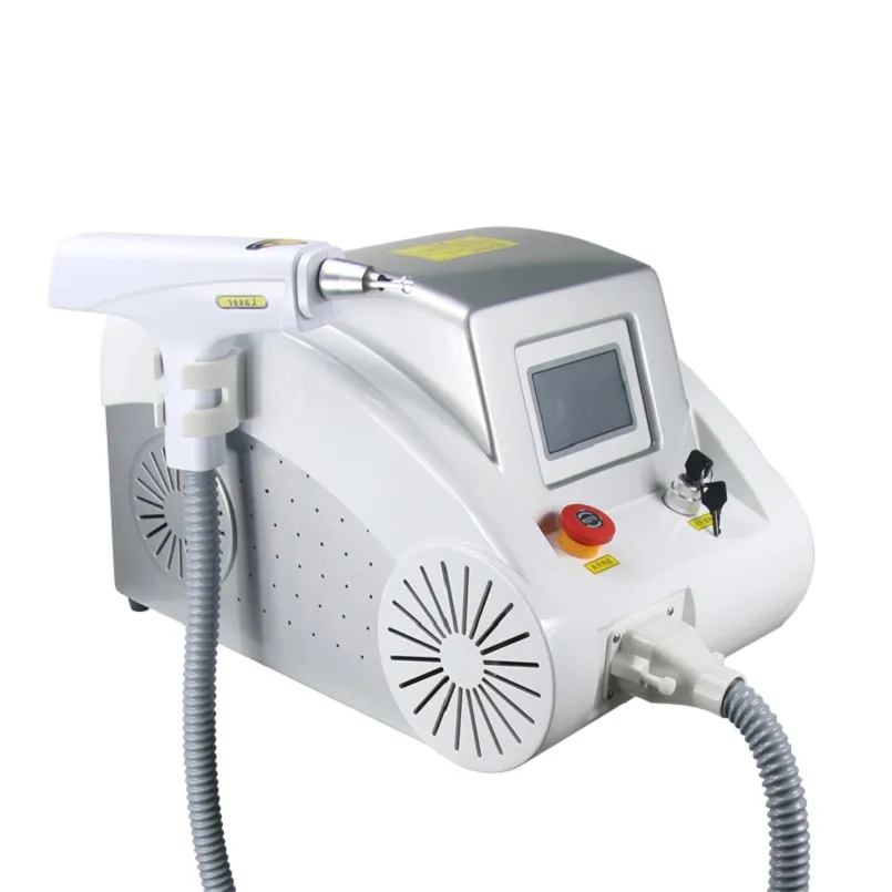 1064nm & 532nm Q Switched nd Yag Laser Machine For Tattoo Removal Eyebrow Gigment Wrinkle Removal Black Doll Carbon