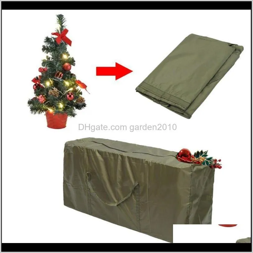 Väskor Portable Holiday Tree Storage Case Zippered Xmas Vattentät väska Drop W7BKV HT0XP