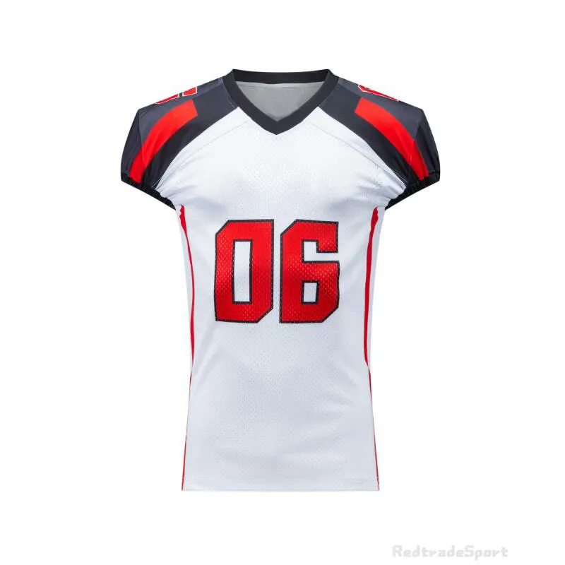 Mens Blue Red Black White Purple Stitched Football Jerseys Anpassad Any Name Number Bra Quality Shirts S-XXL YEMA