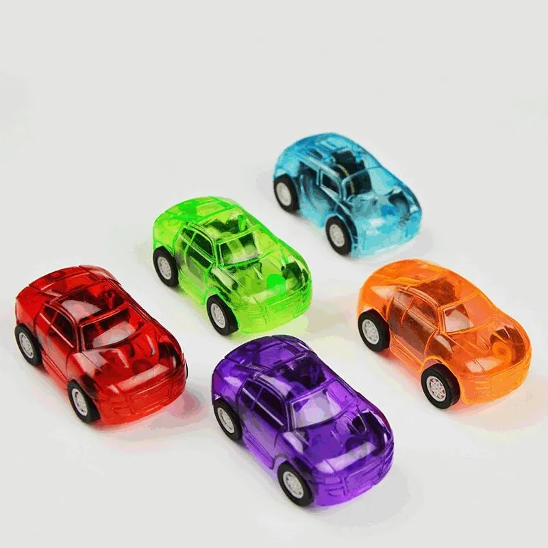 1pic Kids Pull Back Clockwork Cars Toys for Children Wind Up Toy Models Boys Girls Baby Birthday Surprises Funny 1407 B3