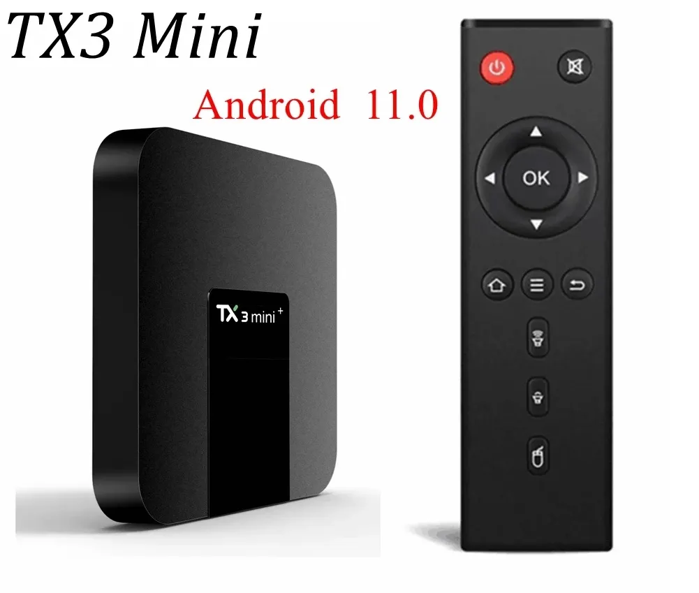 TX3ミニプラスセットトップボックスS905W2テレビボックス
