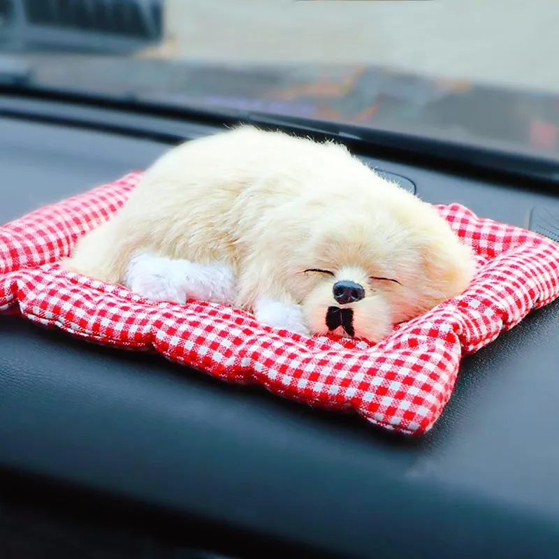 Sleeping dog plush hotsell
