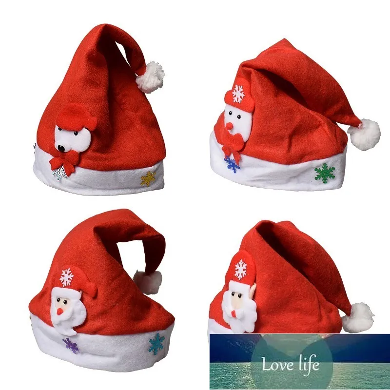 Lucky Christmas gift luminous Christmas hat 10Pcs Suitable for Festive Party New Year Children Gifts Decor