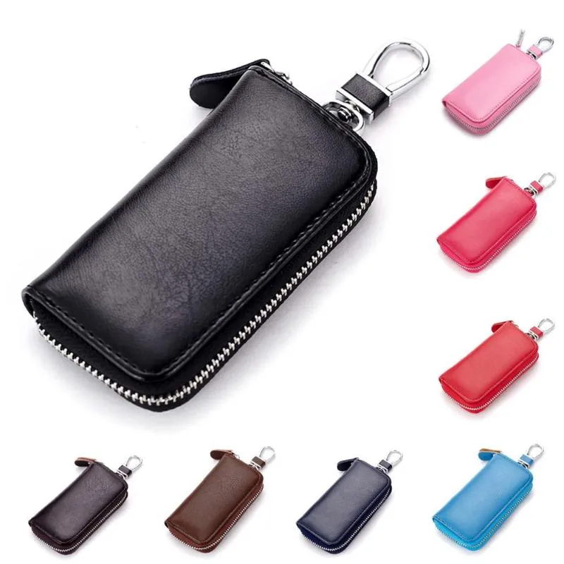 Carteiras Casual Unissex Bags Color Solid Color Clutch Multifunction Card Case de chave Bolsa de moedas T624