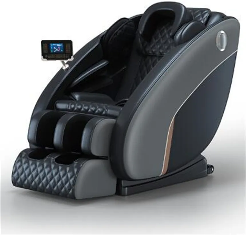 E5 Massage Chair Track 4D Manipulador de Luxo Profissional Relax Ver Gravidade Zero Multifuncional com extensão de perna elétrica