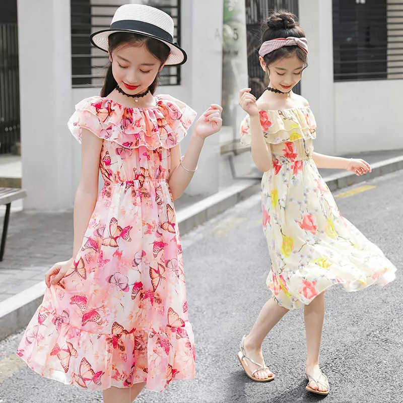 Girls Dress 2021 New Girl Party Dress Girls Clothes Sleeveless Flower  Princess Dresses With Bow Wedding Costumes For 2-12 Y Kids - Girls Casual  Dresses - AliExpress